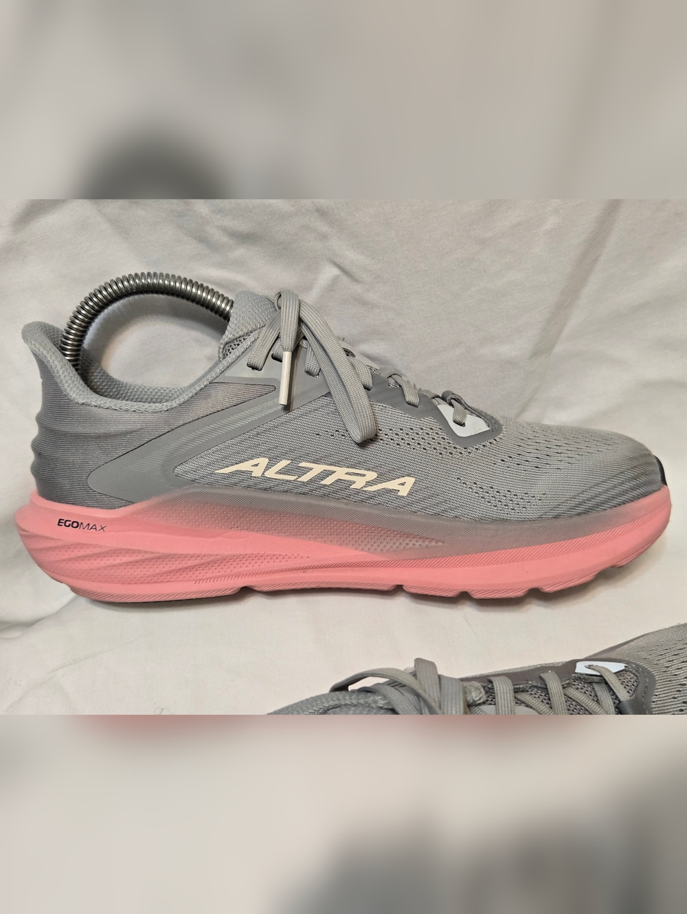 Altra Womens Torin 8 Zero Drop Running Shoes Gray/Pink Sz 7.5 - Picture 7 of 10